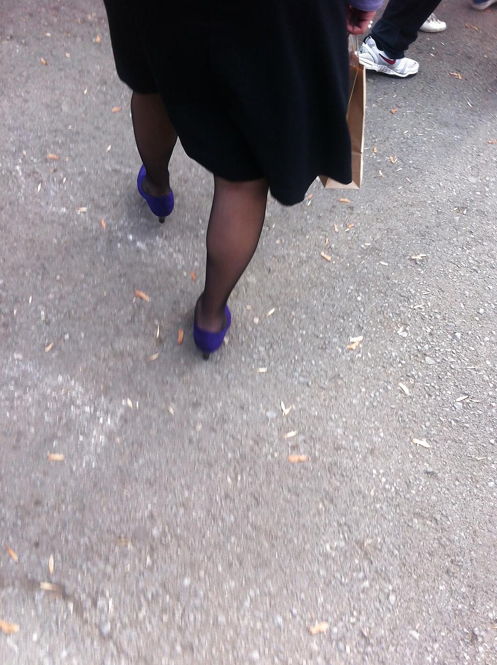11P Great street blue shoes