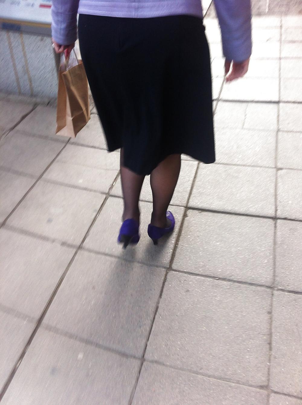 11P Great street blue shoes