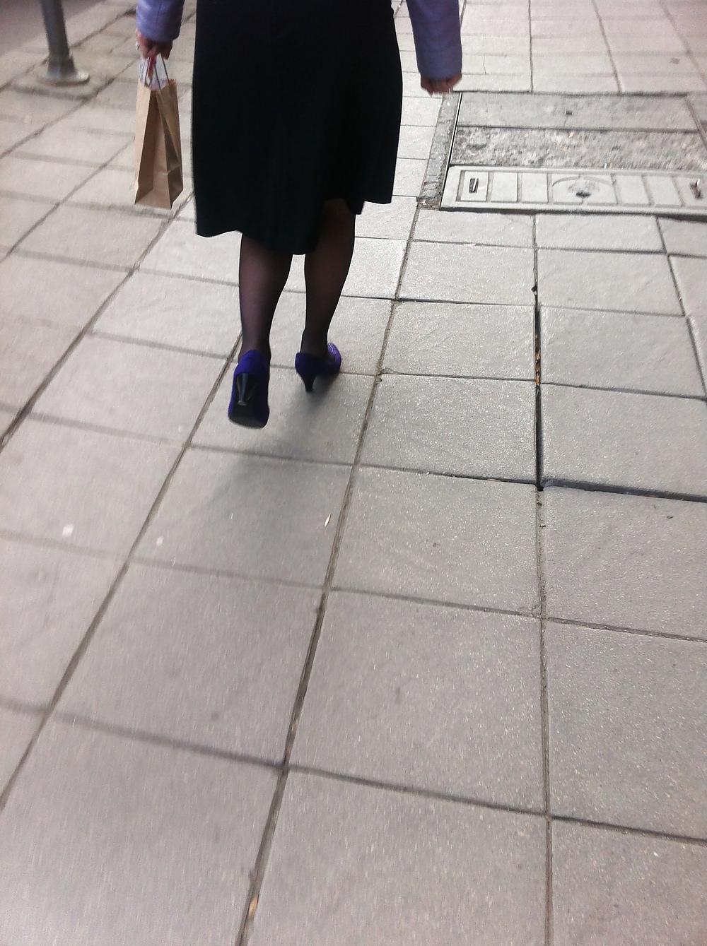 11P Great street blue shoes