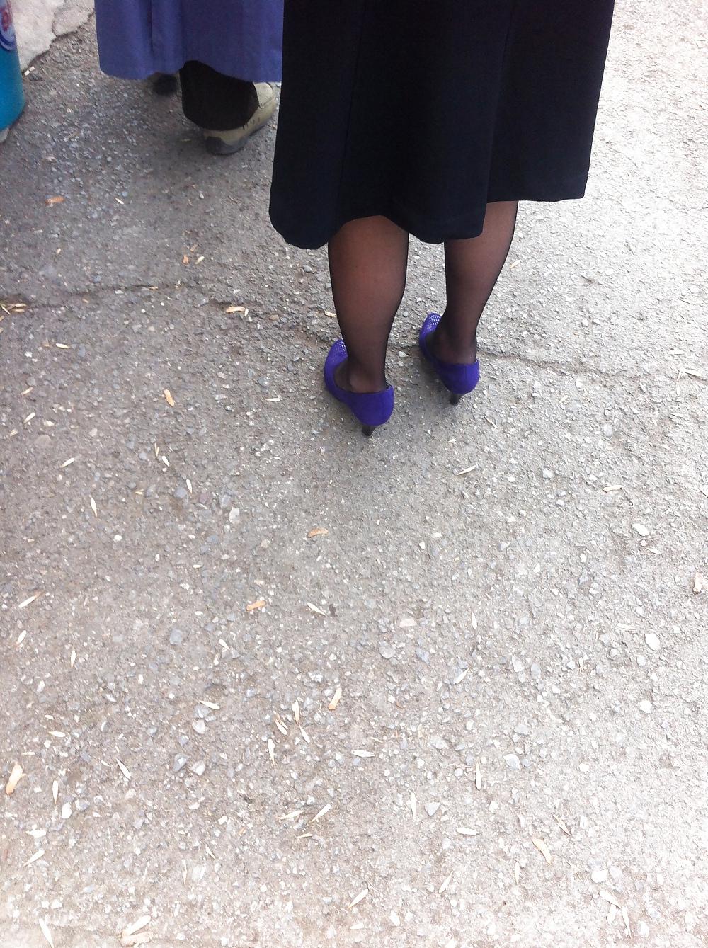 11P Great street blue shoes