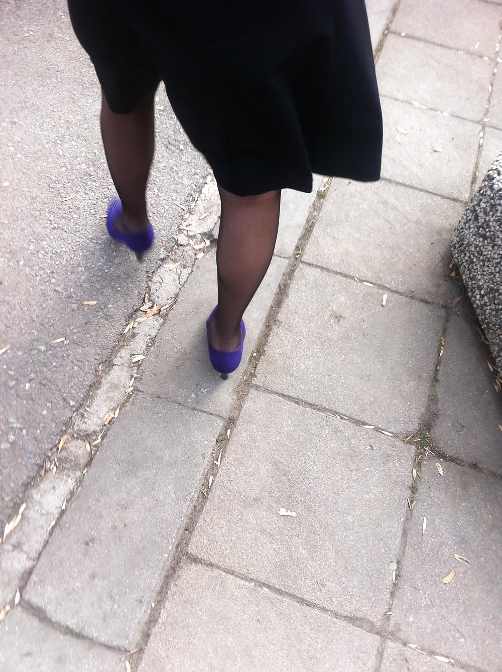 11P Great street blue shoes