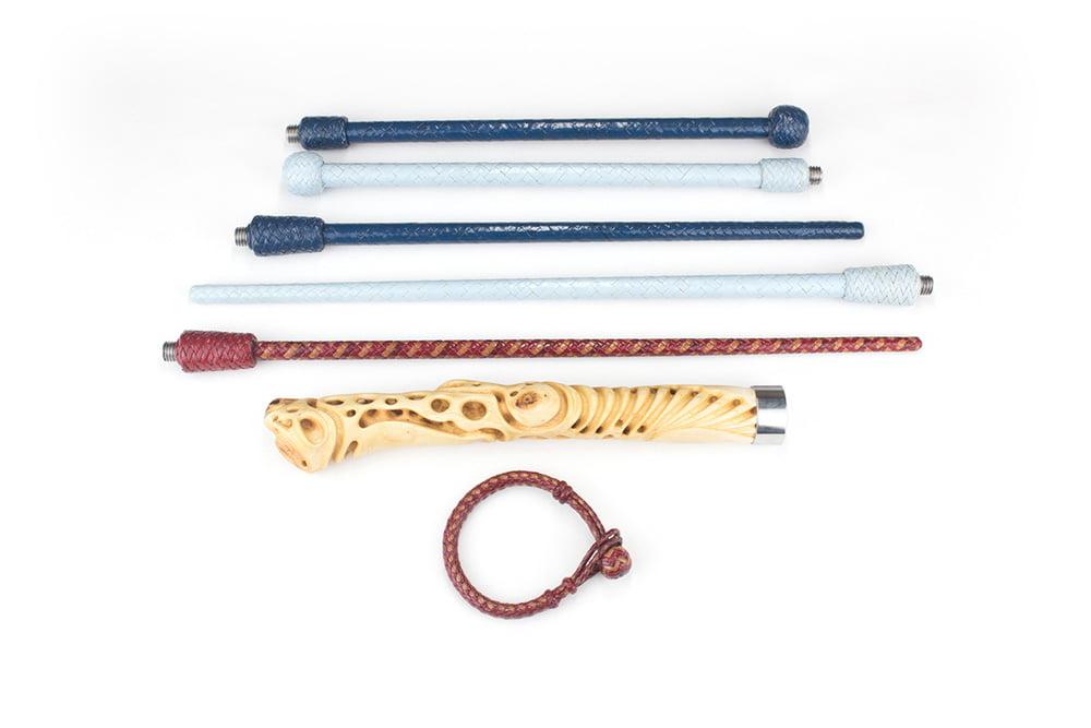 21P Changeable canes set with Acacia