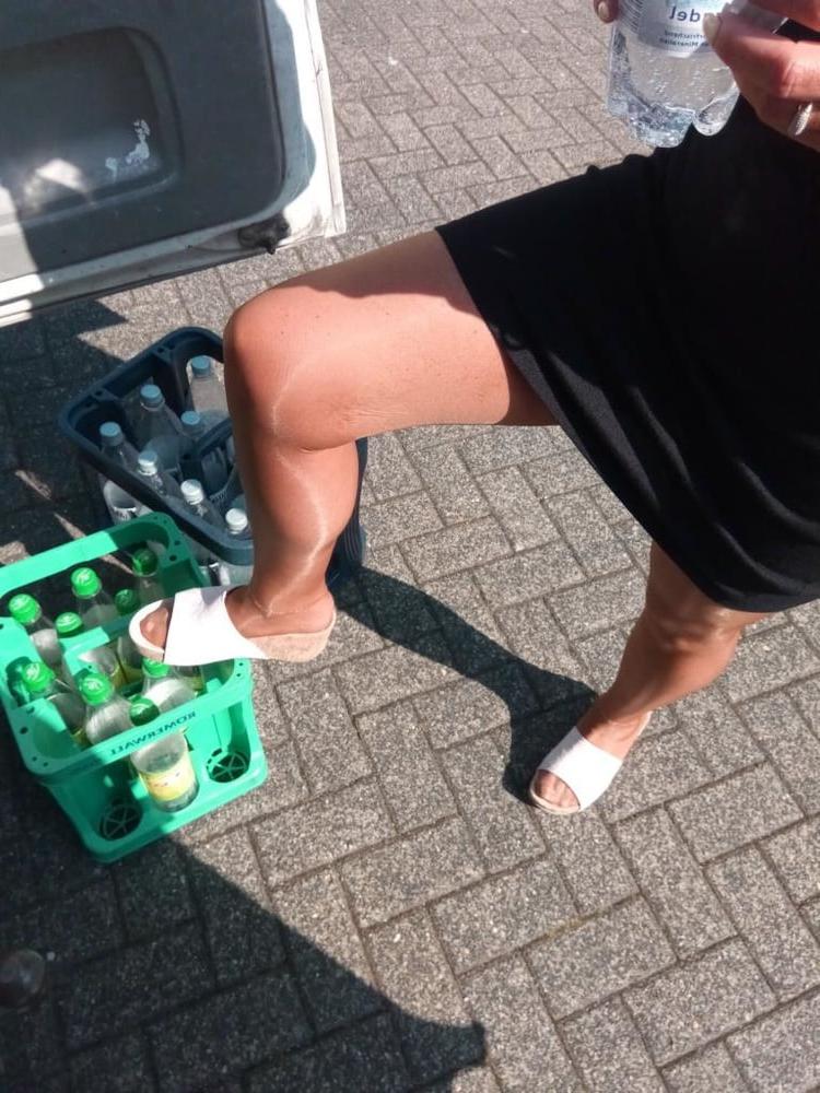 20P pantyhose in summer