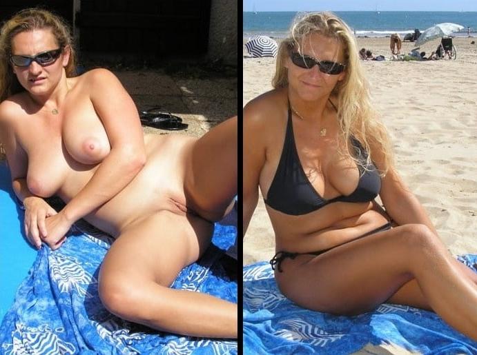 25P Before and after swimsuit