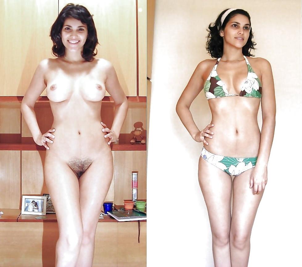 25P Before and after swimsuit