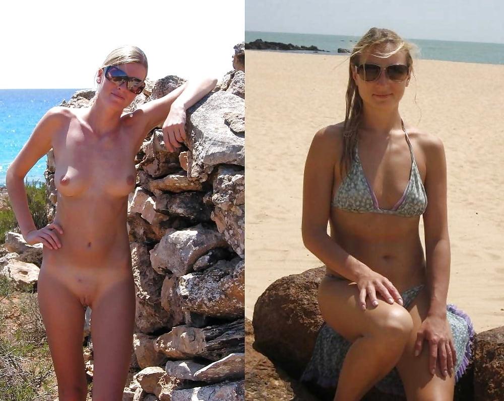 25P Before and after swimsuit