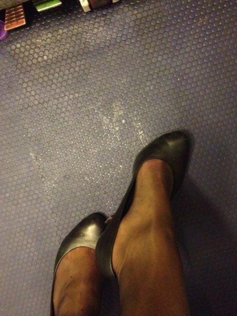 25P Sexy Stewardess in Heels and stockings 2