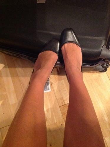 25P Sexy Stewardess in Heels and stockings 2
