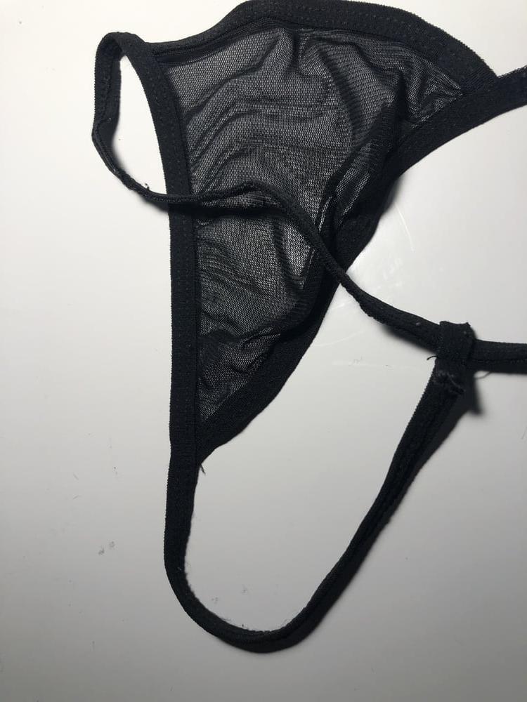 11P Used Dirty G-String (Proof of wear pictures included)