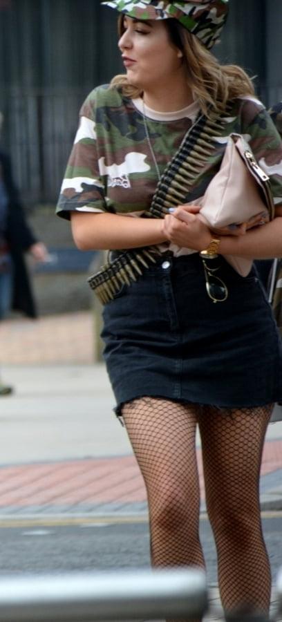 25P Street Pantyhose - UK Hen Party Slags