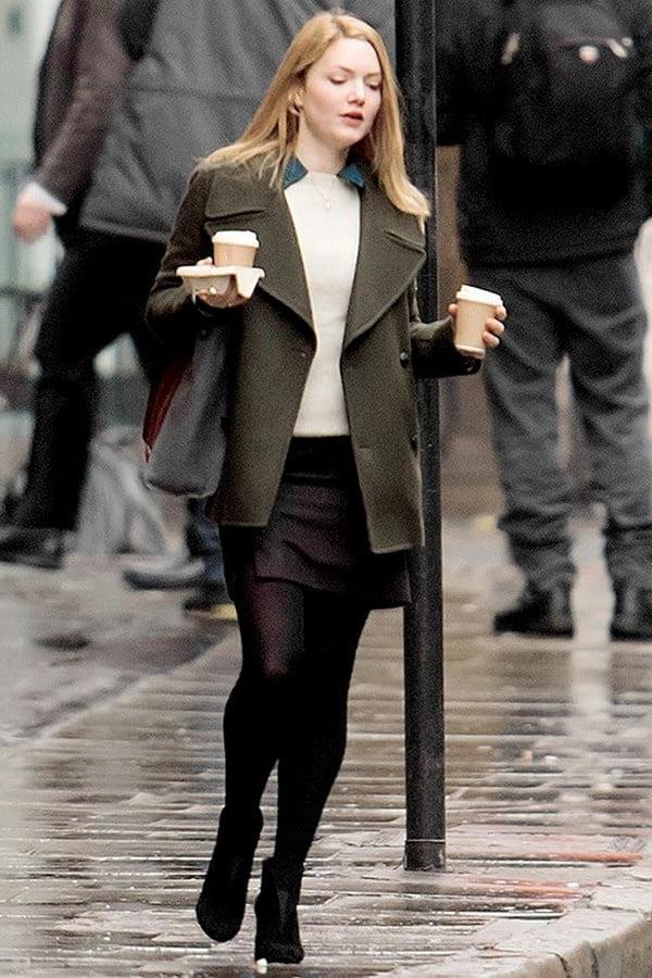 25P Celeb Pantyhose - Holliday Grainger UK Actress