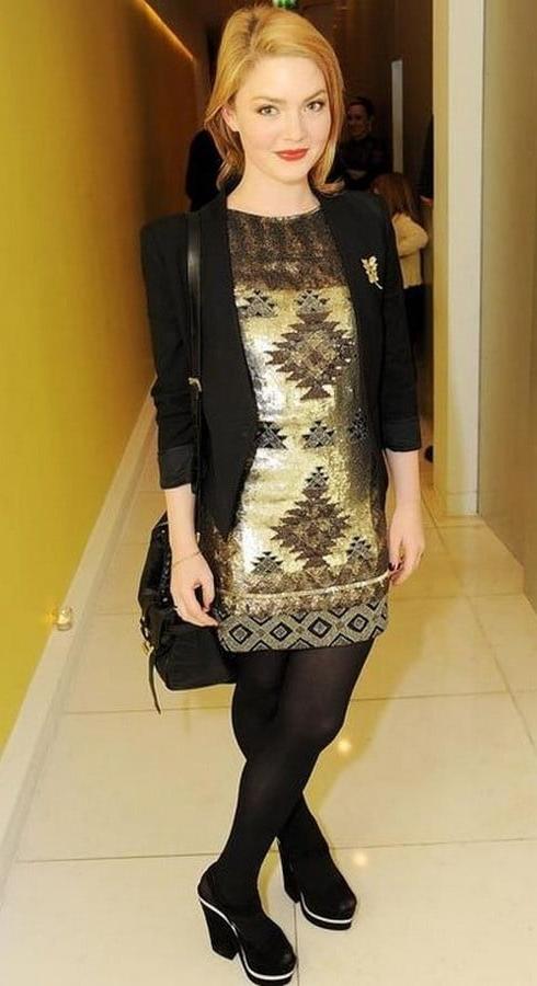25P Celeb Pantyhose - Holliday Grainger UK Actress