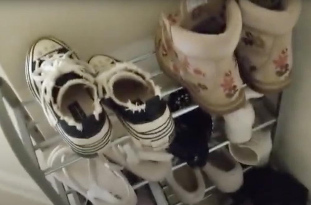 25P My girlfriend's roommate's shoes