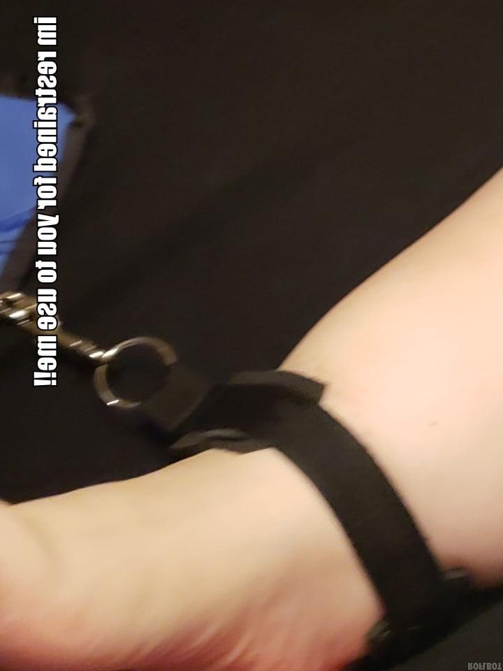 25P tied and used on the bed pt2