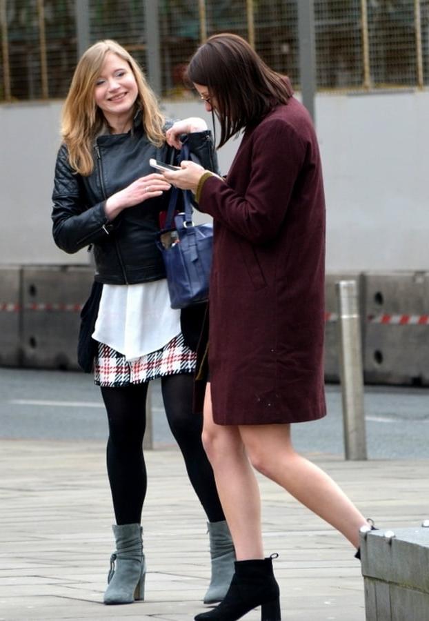 25P Street Pantyhose - Real Life UK Slags