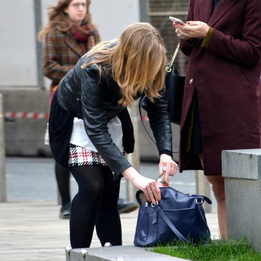 25P Street Pantyhose - Real Life UK Slags