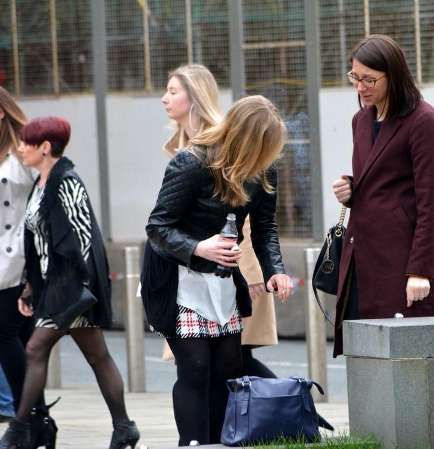 25P Street Pantyhose - Real Life UK Slags