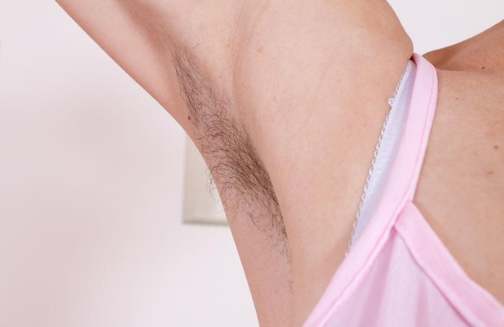 25P Hairy Mature Milady - Long Pink Dress