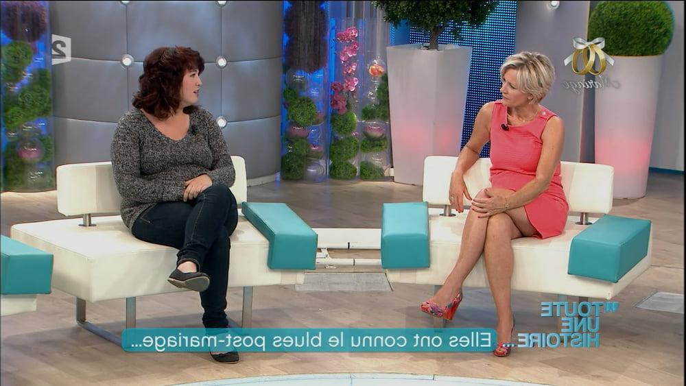 25P French TV Milf Sophie Davant