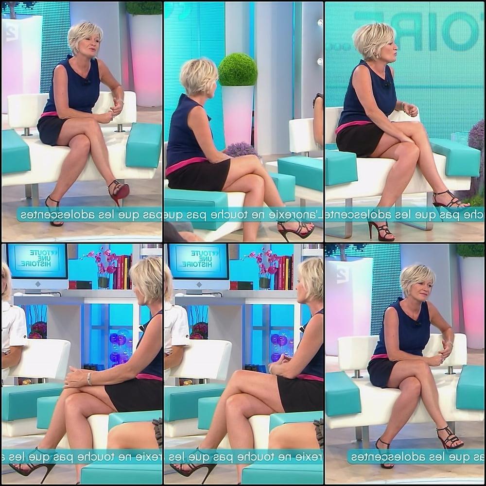 25P French TV Milf Sophie Davant