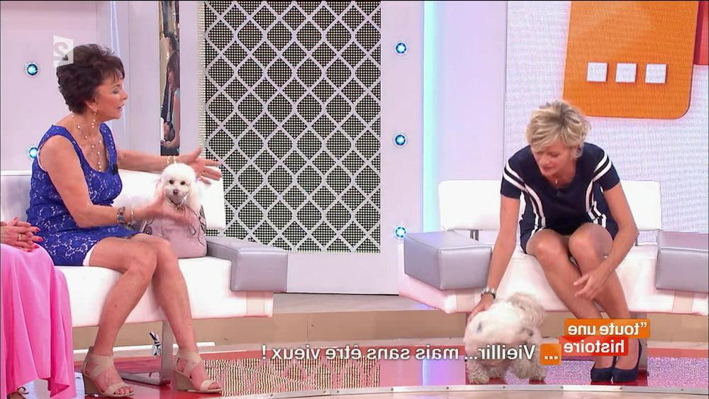 25P French TV Milf Sophie Davant