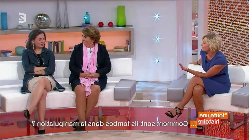 25P French TV Milf Sophie Davant
