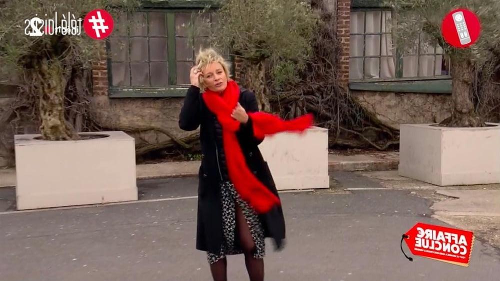 25P French TV Milf Sophie Davant