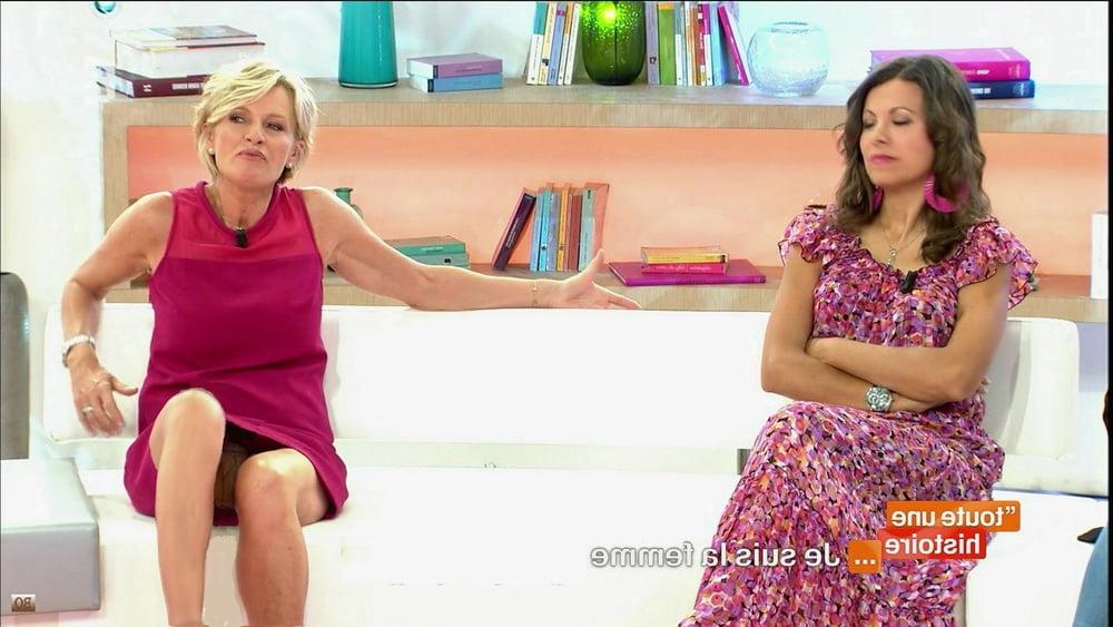 25P French TV Milf Sophie Davant