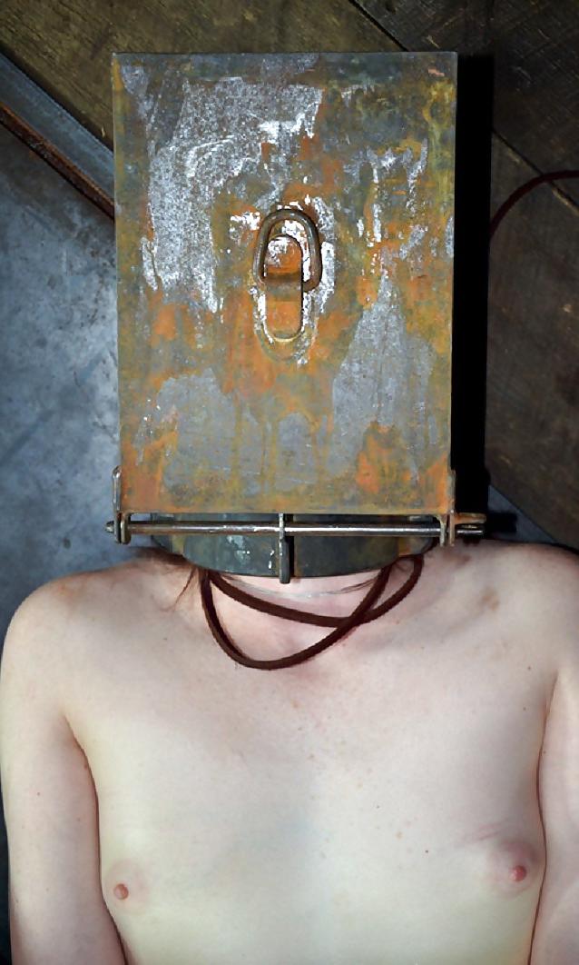 15P Dirty bondage redhead