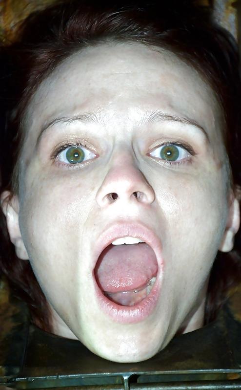 15P Dirty bondage redhead