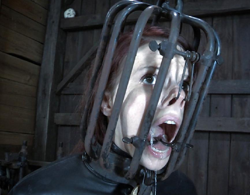 15P Dirty bondage redhead