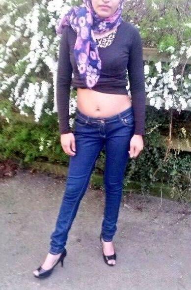 24P My little hijabi slut at the park...