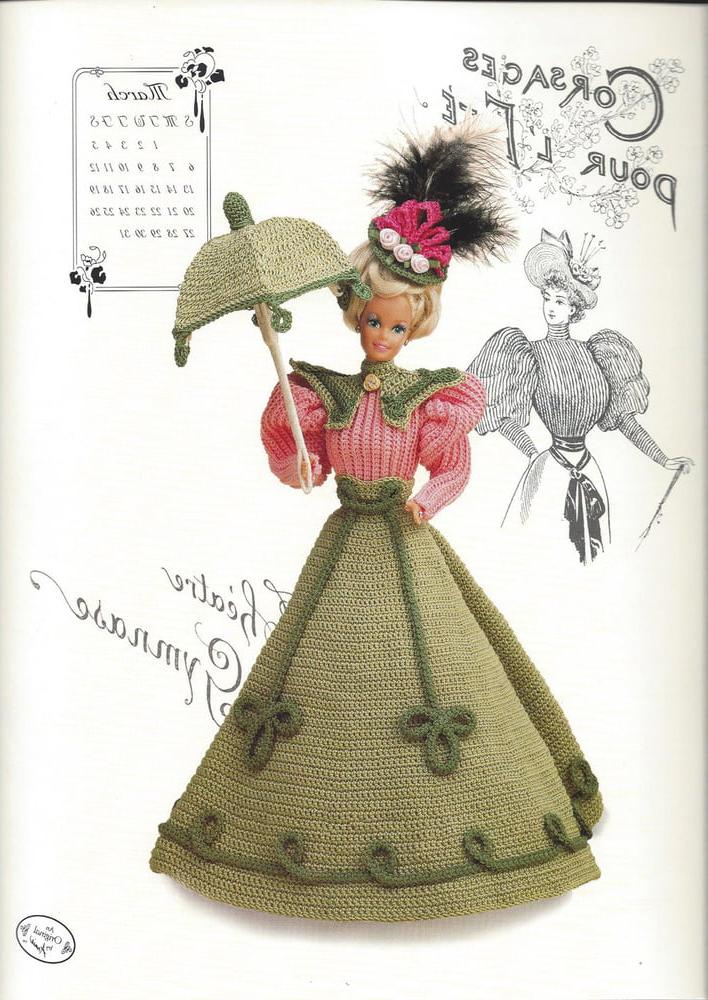 20P Gibson Girl dolls (mostly Barbies)