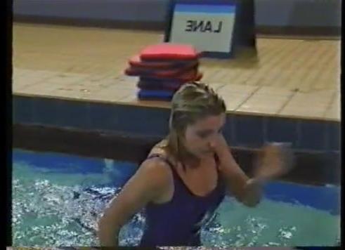 25P Michelle Collins Eastenders, swimsuit, Low Quality