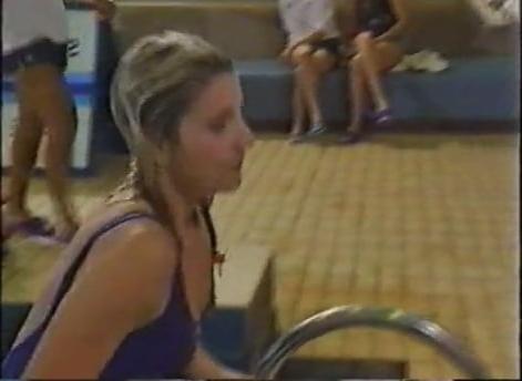 25P Michelle Collins Eastenders, swimsuit, Low Quality