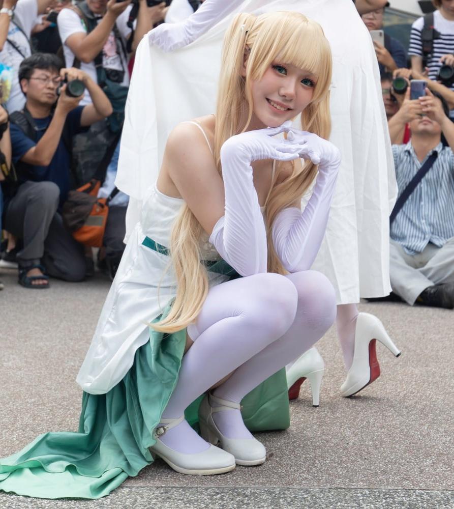 20P Cosplay Cunts in Pantyhose