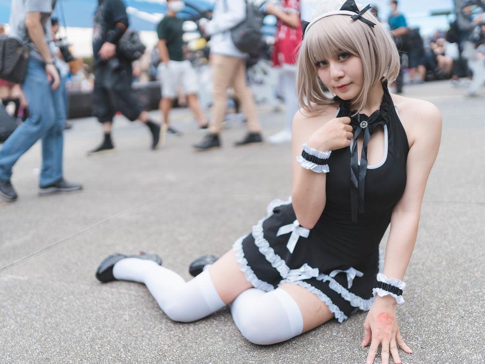 20P Cosplay Cunts in Pantyhose