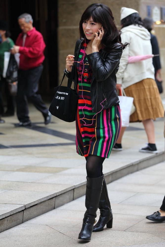 25P Street Pantyhose - Real Life Asian Cunts