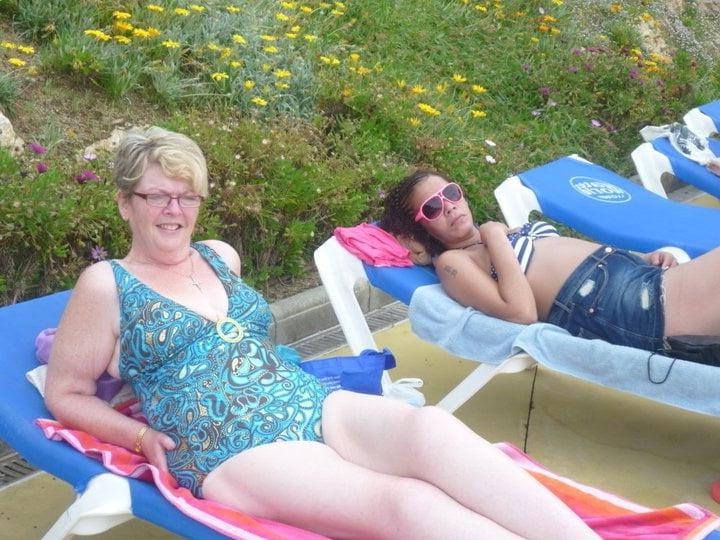 25P Mature Women in One Piece Swimsuits (set 3)