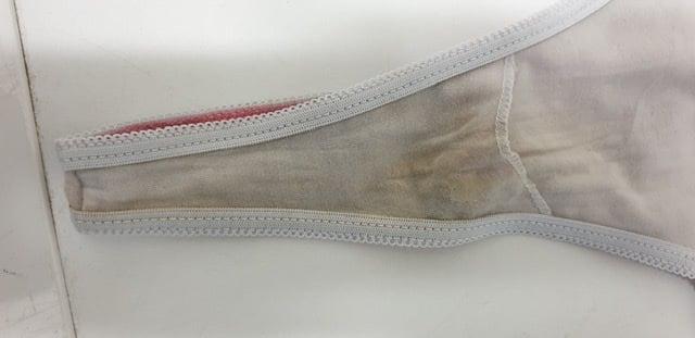 25P My sis dirty and used slips panties strings - Schwester slip