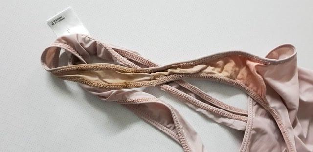 25P My sis dirty and used slips panties strings - Schwester slip