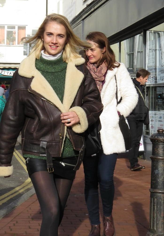 25P Street Pantyhose - BritTrash in Tights