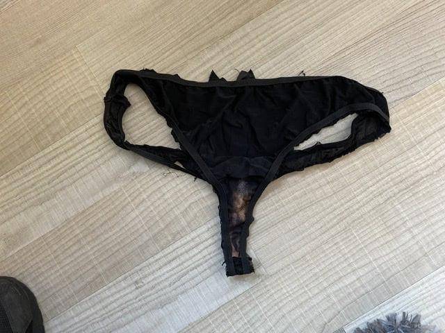 25P sisters used and dirty slips panties and strings