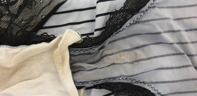 25P sisters used and dirty slips panties and strings