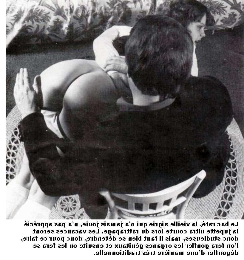 11P French captions about shorts , spankable , spanking