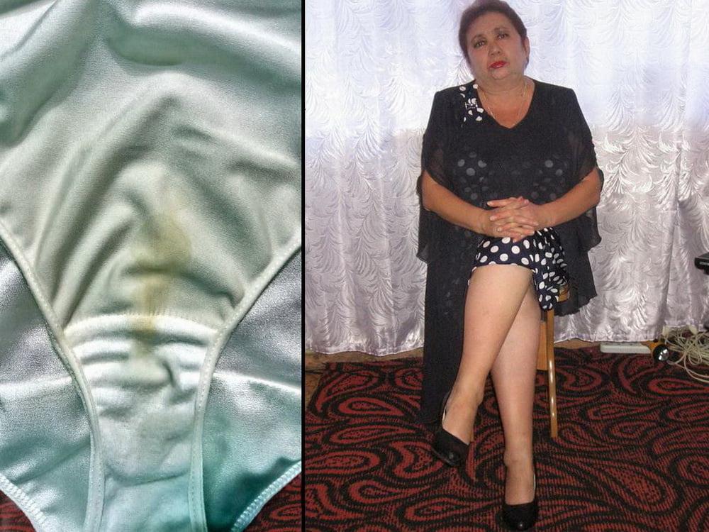 5P Granny with big tits and dirty panties