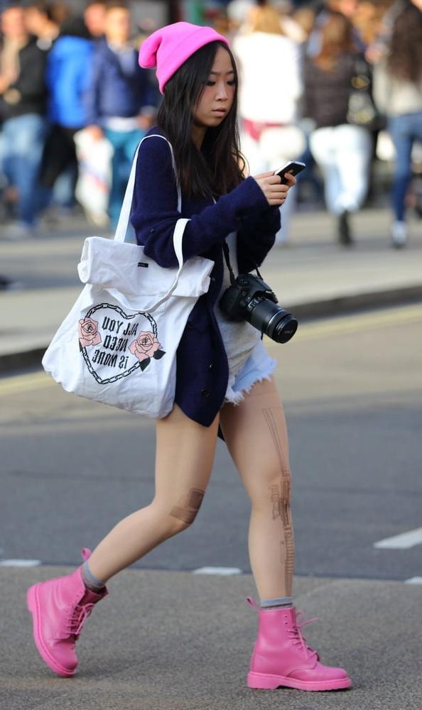 25P Street Pantyhose - Real Life Asian Cunts-Next-Door