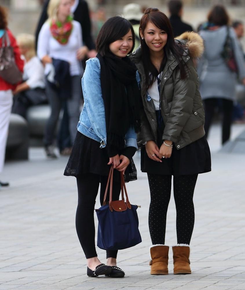 25P Street Pantyhose - Real Life Asian Cunts-Next-Door