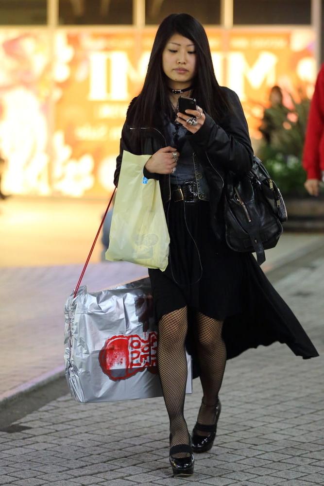 25P Street Pantyhose - Real Life Asian Cunts-Next-Door