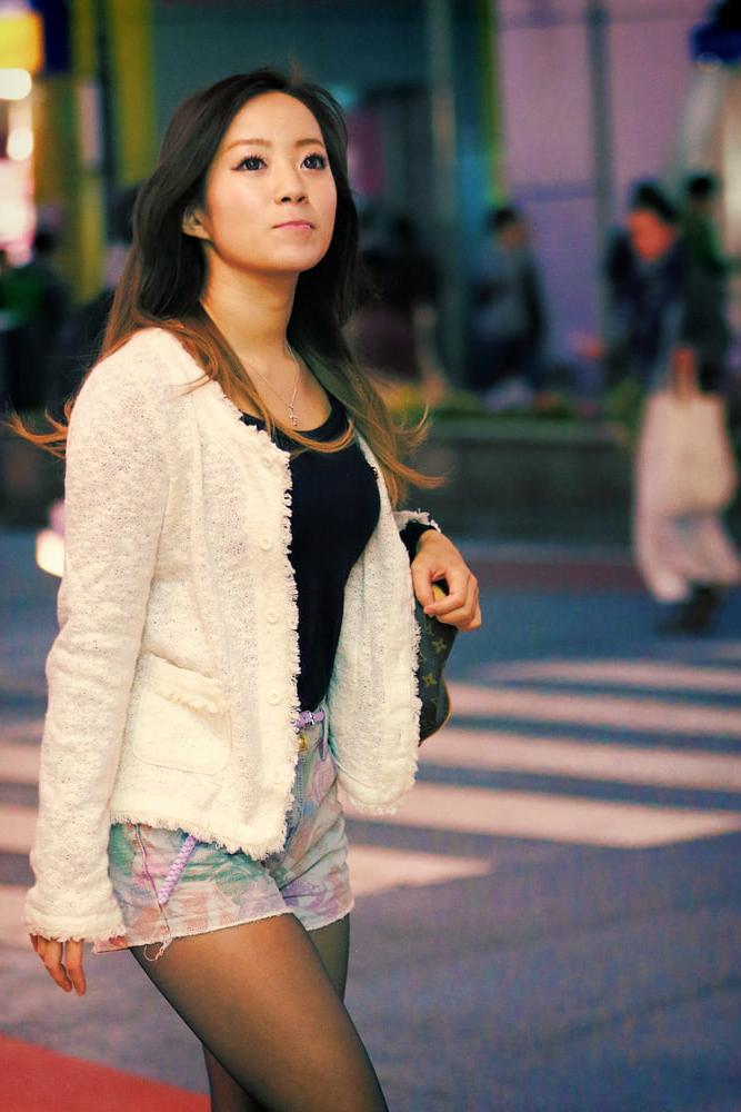 25P Street Pantyhose - Real Life Asian Cunts-Next-Door